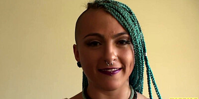 Inked subslut Orion Starr tormented before intense hammering