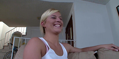 Madison rode her for bike miles to get to a fucking workout