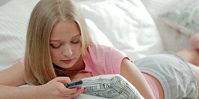 Nira and Colette are having a friend over in bed