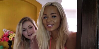 Nympho Nina Elle Gets Caught While Being Smashed By Stepdad