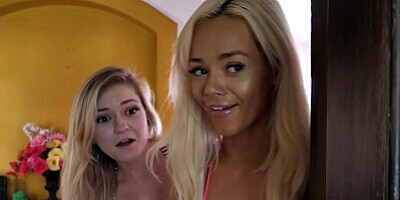 Nympho Nina Elle Gets Caught While Being Smashed By Stepdad