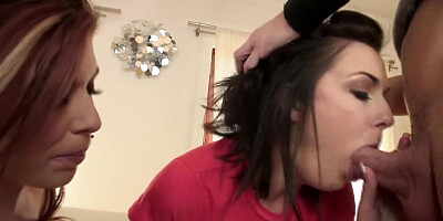 PervCity OralOverdose Deepthroat Threesome