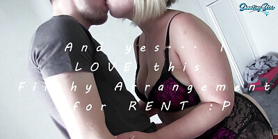 Landlady Gets Rent from young guy