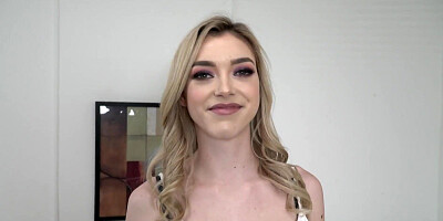 Tall, Sexy, German, Anny Aurora, takes some Big, Black, American Cock