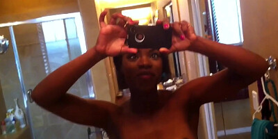 Anna Foxx in Anna Foxx's Emailed This Private Movie To Her Ex By Mistake And Now We Have It - RealBlackExposed