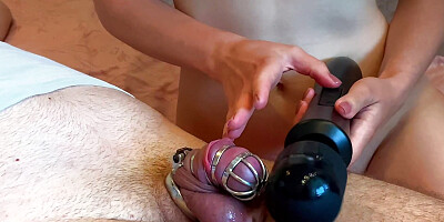 Best of Sissies Always Cumming in Chastity