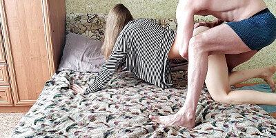 babe was punished with a big fist for her infidelity