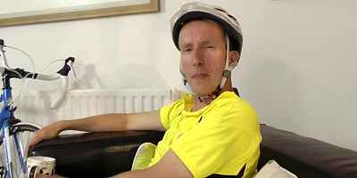 British mature in pov boots gets a mouthful