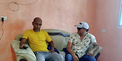 Husband pays the debt with his wife',s big ass. Real homemade