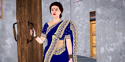 Desi Indian aunty fucked when friend is not at home (Hindi sex)