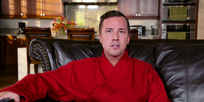 19yo Latina cutie Maya Bijou in glasses gives blowjob