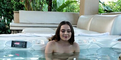 DEVILS FILM - Hot Fuck After Naughty Moment In A Spa With Cutie 18yo Aften Opal