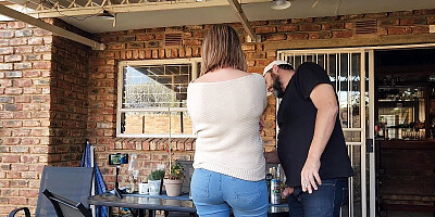 Fucking My Friends Hot Wife Outside