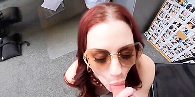 Spicy Ginger Milf Busted For Stealing Pills