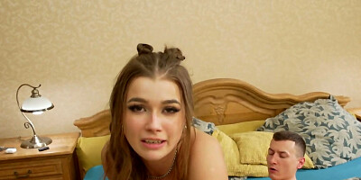 POV of the cuckold watching and getting excited at the sight