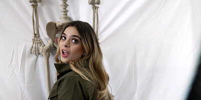 Molly Little &amp, Mia Kay team up to pleasure stepbrother