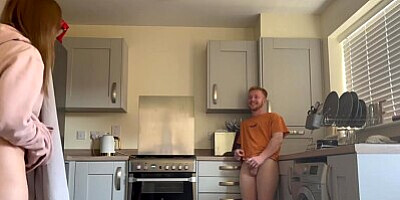 NSFW amateur British couple have hard rough sex with multiple orgasms and cream pie ending