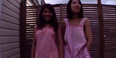 3 Hot Asian Teens Riding Daddy',s Dick