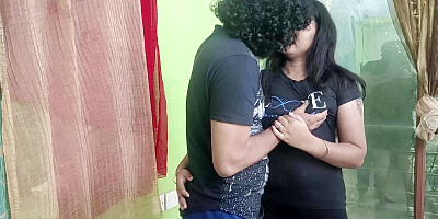 Vaishnavy and Sharun Raj shorts and t shirt romance, Ass kiss romance, Mallu shorts romance, Mallu ass romance, LIp kiss