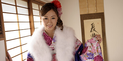 Gorgeous young Japanese woman gets dominated by two eager men