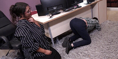 AuntJudy',sXXX - 40yo Busty BBW Office MILF Cassy Fucks the It Guy