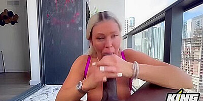Kaden Kole - New Look Pawg Drains My Balls On Balcony