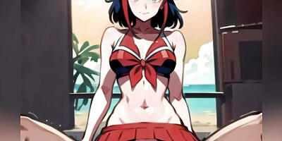 Ryuko Matoi naked sex without condom
