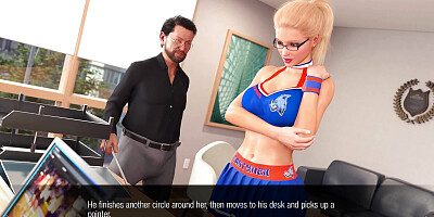 Jessica O'neil's Hard News by Stoper - Naughty Pupil Gets Punished 18