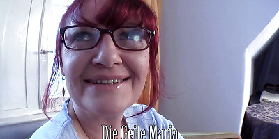 Mature Granny Bitch Maria Gets It Herself