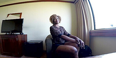 African Amateur Black Model Sucks And Fucked On A Fake Casting