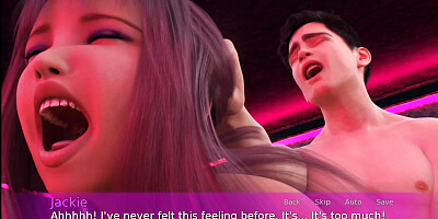 Hardcore Anal Sex With My Anal Virgin Girlfriend in nightclub - 3D Hentai Animated Porn With Sound - F.I.L.F.