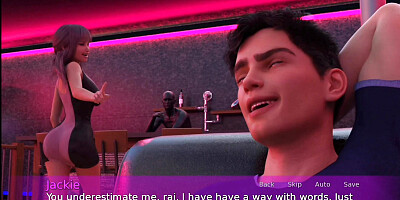 Hardcore Anal Sex With My Anal Virgin Girlfriend in nightclub - 3D Hentai Animated Porn With Sound - F.I.L.F.