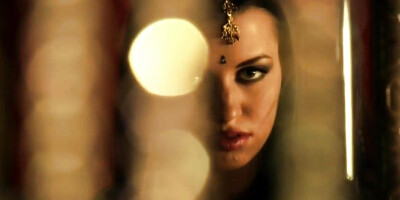 Beautiful and Sensual Brunette Babe From Bollywood Dances