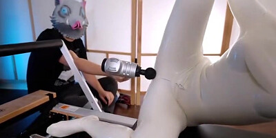 23 09 14 White Latex Doll Gets Her Physical Workout Session With Orgasm Xxx 2160p