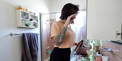 DTFsluts - Tattooed Babe Ivy Lebelle Calls James Deen Over to Fuck Her