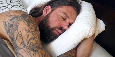 Busty Lexi Luna gets fucked next to her sleeping husband