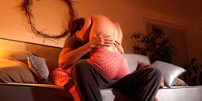 Riding a dick, slowly and sensually