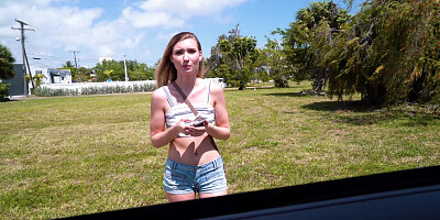 Emma Sirus is getting picked up on the street