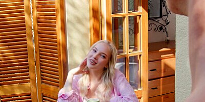 WOWGIRLS Super hot and horny blonde girl Emma White fucking her neighbor