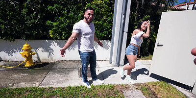 Violet Gems is getting picked up outdoors