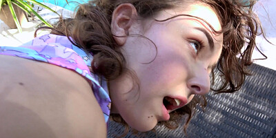 Leana Lovings gets fucked standing in POV