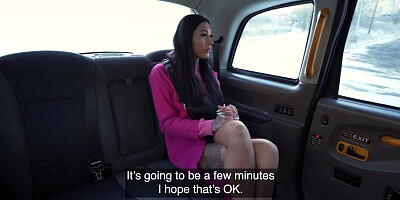 Czech Adelle Sabelle in the Fake Taxi