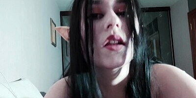 A shy Elf girl came to get fucked POV