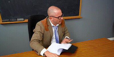 Chloe Surreal is sucking teacher Scott Nails' cock