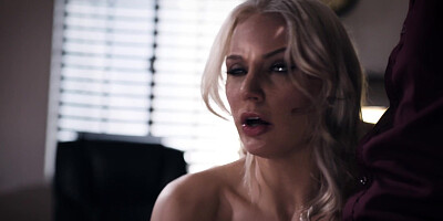 Kenzie Taylor is sucking the cock in front of her husband
