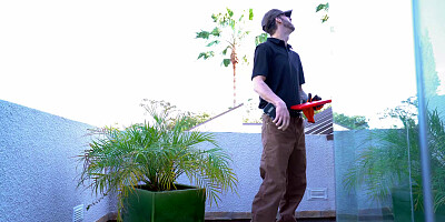 Busty Bridgette B takes a sexy bath and masturbates