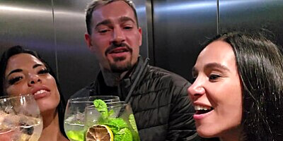 Hot night 3SOME sex with squirt and a lot of orgasms. Danika Steve and Megan