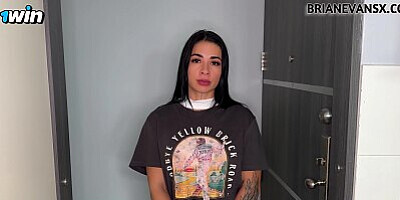 Brian Evansx hires a maid with a fitness body and tattoos - Silvana Lee