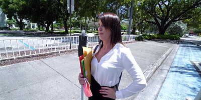 Riley Jacobs is getting picked up on the street