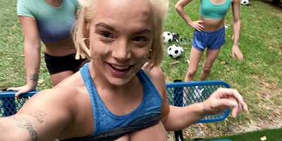 Callie Black gets facialed after riding hard cock